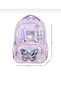 Butterfly 3 Piece Girls' School Bag Set: Bag+Lunch Bag+Pencil Case with Butterfly - 3