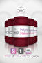 Polyester Makrome • Burgundy • 5-Pack × 100 Gr / 100 m • 2 mm • Supla, Bag, Accessory Cord