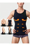 Torenova Model Belly Area Effective Firming Corset Undershirt Black Color - 7