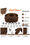 BROWN 10 METER ZIPPER 20 HEADS