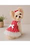 Cat Dog Outfit Polka Dot Tutu Dress