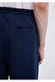 بدلة رياضية رجالية باللون الأزرق الداكن - M 0010207 -70497، ساق مطاطية - 8