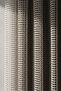Cream Mesh Knitted 1/3 Dense Pleated Square Pattern Tulle Curtain – Modern and Minimalist Living Room & Room Tulle - 3