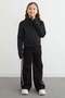 Zippered Diving Fabric Girls' Sweatshirt - 4