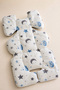 100% Cotton Poplin Stroller Cushion and Car Seat Cushion - 2