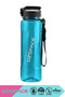 1000ml New Collection Large Size Silicone Straw Tritan Water Bottle with Measuring Scale Transparent Body and Hand Strap, Bpa Free, Odor Free - 2
