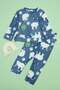 Polar Bear Patterned Fleece Unisex Children's Pajama Set - 3