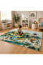 Jurassic Cushion Play Mat Rug – Soft Padded Carpet with Non-Slip Backing, 160 x 200 cm - 6