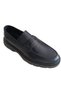 Onyx men's black genuine leather moccasins | thick sole loafer daily classic shoes | new season 6218
