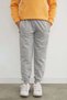 Unisex Kids Sweatpants with Tie Waist and Zipper Pocket - 4