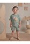 Unisex Waffle Fabric Children's Bohemian Double Set - 2