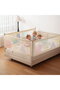 bed safety barrier, Basic model, interconnectable, adjustable and sliding, 180 cm - 4