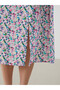 Original Elastic Waist Floral A-Line Skirt - 3