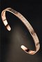 Men's and Women's Steel Bracelet - Rose Color Women's and Men's Stainless Steel Bracelet with Ayetel Kürsi Written on It