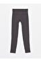 Two Mt Shop Quality Xside Anthracite Elastic Waist Plain Seamless Women's Tights - 6