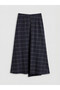 Two Mt Shop Quality Plaid A-Line Skirt with Belt - 6