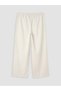 Two Mt Shop Quality Lcw Jeans Ecru Denim Straight Wideleg Elastic Waist Wide Leg Women's Jean Pants - 6