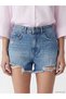 Trendlucky Women's Jean Shorts with Ripped Detail - 3