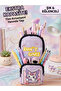 Sanrio Printed Kuromi My Melody Stationery Box Cartoon Purple Pencil Case Large Capacity