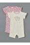 Ruffled Baby Girl Snap-On Jumpsuit 2-Piece Set (S5) - 6