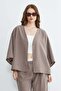 Single Button TENCEL™ Fabric Oversized Jacket - 2
