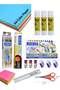 School Stationery Kit 16 in 1 (44 pcs) DS02