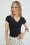 Basic V-Neck Slim Fit T-Shirt - 5