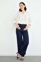 Basic Linen Look Oversize Shirt - 7