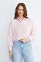 Crop Shirt with Butterfly Accessories - 4