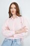 Crop Shirt with Butterfly Accessories - 7