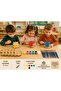 20Pcs Cat Wooden Painting Set – Creative Art Time with 20 Brushes + 10 Acrylic Paints - 4
