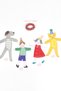 Multicolored Animal and Child Figured Banner - 3
