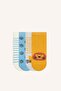 Animal Patterned Seamless 4-Piece Cotton Long Mixed Socks for Baby Boy H9186A5Ns
