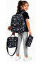 Character Patterned Primary School Bag 3-Piece Set Girls' Primary School Bag Black
