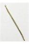 Herringbone Zircon Stone Gold Bracelet Vip - 2