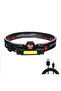 101 black smooth cup Rechargeable LED Headlamp, Waterproof Flashlight with Magnetic Lightweight, Adj - 6