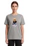 Multicolored Swaggy Teddy Bear Printed Oversized Regular Fit Crew Neck Unisex T-Shirt
