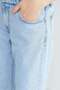 Stone Embellished Palazzo Jeans - 3