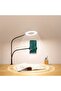 black 2 in 1 mobile phone holder clip fill light,ring fill light,desktop reading fill light,mobile p - 5