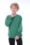 Unisex Basic Plain Green Color 100% Cotton Sweatshirt