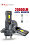 H7 2Pcs 20000LM H7 LED Headlight Kit Mini Bulbs 70W Super Bright 7035 CSP Auto Fog Lamps Canbus H7 L - 8