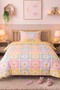 Candy Bloom Single Cotton Duvet Cover Set - 2