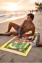 patterned beach towel - 2
