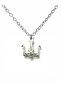 Poseidon Spear Figured Unisex Metal Necklace – Mythological Jewelry with 60 cm Chain