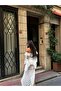 Women's Lace Skirt Blouse Full Lycra Fabric Double Set - 3
