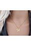 Gold Color World Women's Necklace Steel - 2