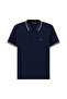 Polo Collar Slim Fit Slim Fit Embroidered Single Jersey Cotton T-Shirt - 4