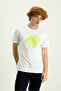 Printed Slim Fit Crew Neck Cotton T-Shirt