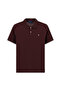 Polo Neck Slim Fit Embroidered 100% Cotton T-Shirt - 6