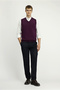 V-Neck Cotton Cashmere Knitwear Sweater - 2